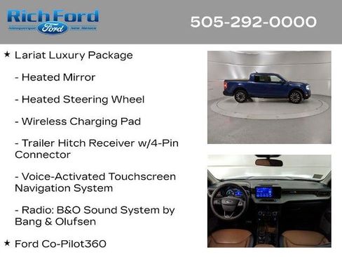 Certified 2023 Ford Maverick Lariat w/ Lariat Luxury Package image 22