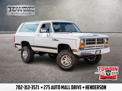 Used 1988 Dodge Ramcharger 4WD
