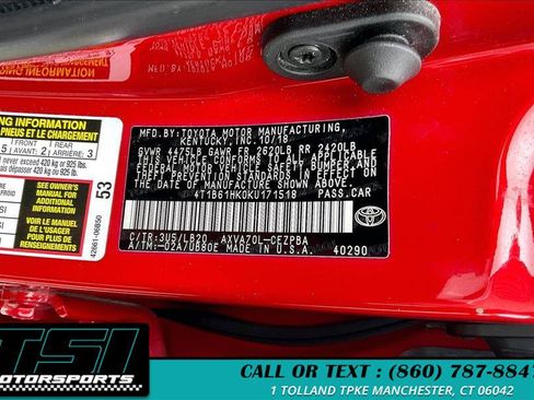 Used 2019 Toyota Camry XSE w/ Driver Assist Package FWD image 32