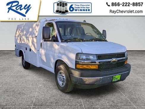 New 2025 Chevrolet Express 3500 w/ Power Convenience Package RWD image 1