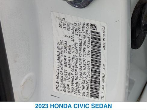 Certified 2023 Honda Civic LX image 26