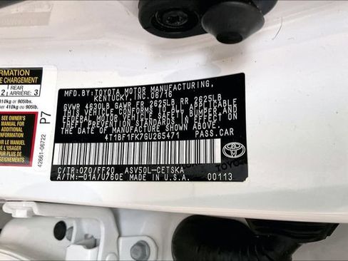 Used 2016 Toyota Camry SE FWD image 14