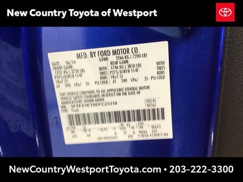 Used 2014 Ford F150 XLT w/ Equipment Group 302A Luxury image 22