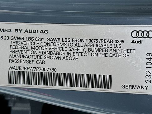 Used 2023 Audi e-tron GT Prestige w/ Prestige Package image 24