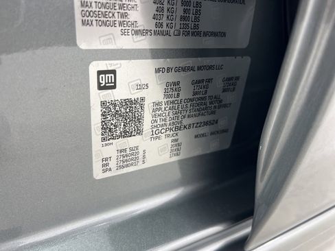 New 2026 Chevrolet Silverado 1500 Custom w/ Turbomax Blackout Package image 30