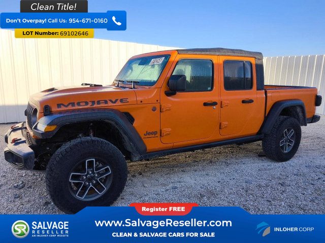 Used 2025 Jeep Gladiator Mojave AWD/4WD image 1