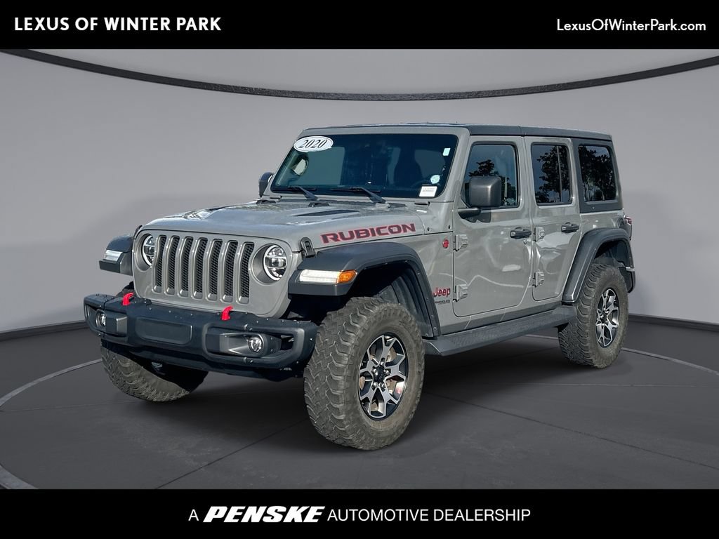 Used 2020 Jeep Wrangler Unlimited Rubicon AWD/4WD image 1
