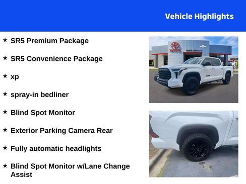 Used 2024 Toyota Tundra SR5 w/ SR5 Premium Package RWD image 4
