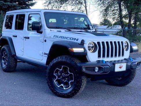 Used 2022 Jeep Wrangler Unlimited Rubicon 4xe AWD/4WD image 34
