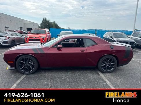 Used 2023 Dodge Challenger R/T w/ Blacktop Package RWD image 1