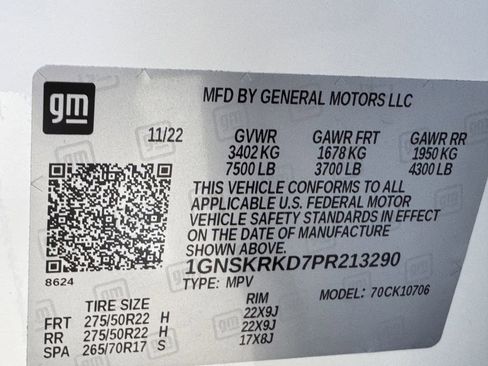 Used 2023 Chevrolet Tahoe RST w/ Max Trailering Package image 34