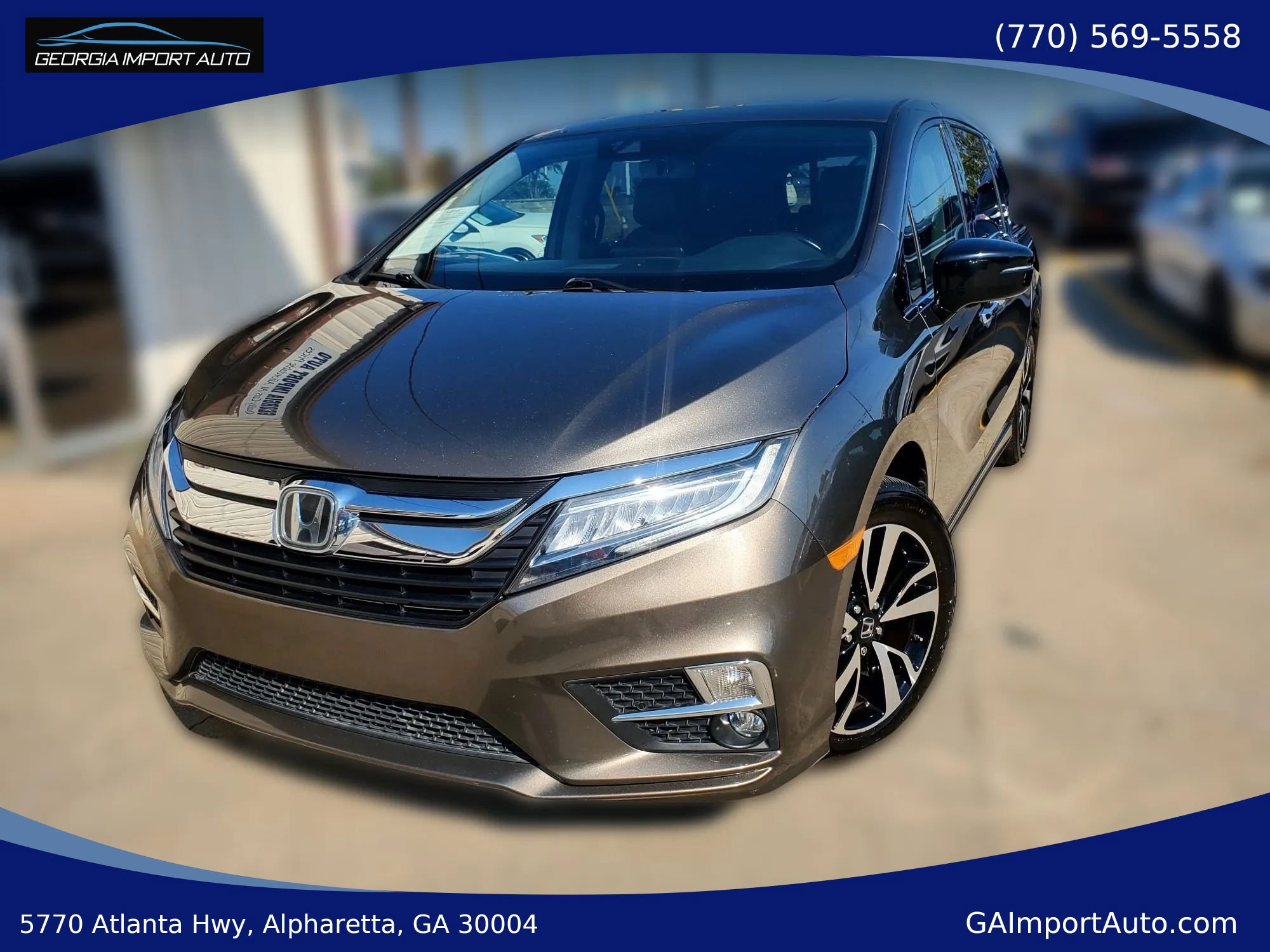 Used 2018 Honda Odyssey Elite image 1