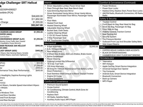 Used 2023 Dodge Challenger SRT Hellcat image 21