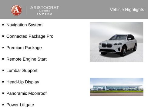 Used 2024 BMW X3 xDrive30i w/ Premium Package AWD/4WD image 4