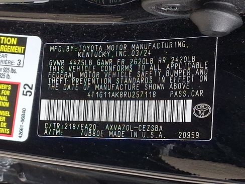 Used 2024 Toyota Camry SE FWD image 27
