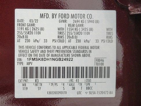 Used 2022 Ford Explorer XLT w/ Equipment Group 202A image 30