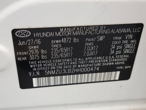 Used 2017 Hyundai Santa Fe Sport image 32