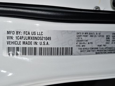 Used 2022 Jeep Cherokee Latitude Lux FWD image 56