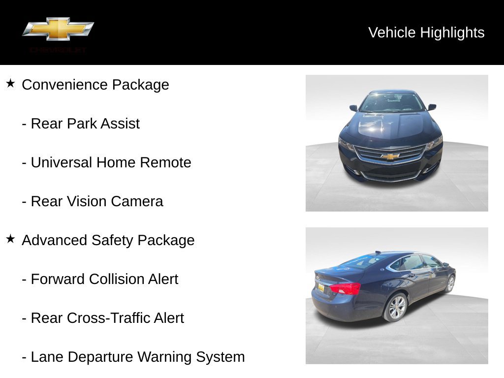 Used 2015 Chevrolet Impala LT w/ Convenience Package FWD image 19