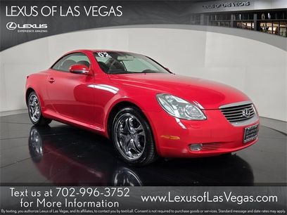 Used 2002 Lexus SC 430 Convertible