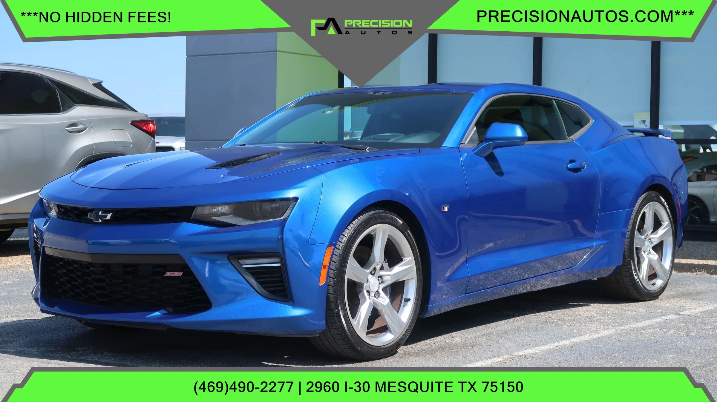 Used 2018 Chevrolet Camaro SS RWD image 1