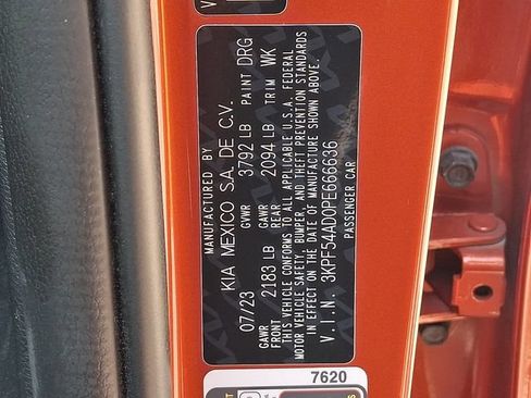 Certified 2023 Kia Forte GT-Line w/ GT-Line Technology Package FWD image 27