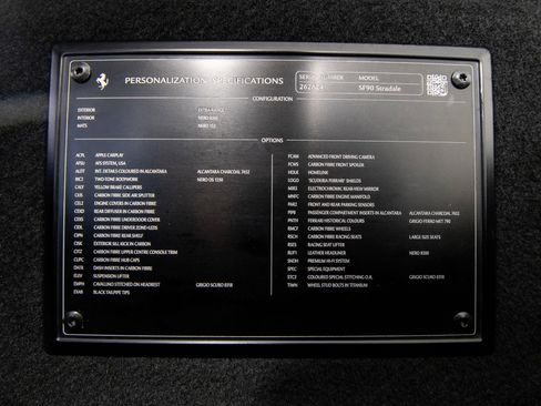 Certified 2021 Ferrari SF90 Stradale AWD/4WD image 56