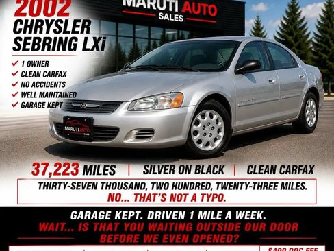 Used 2002 Chrysler Sebring LXi w/ Security Group FWD image 47