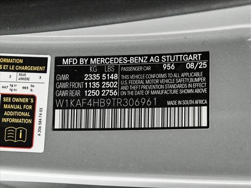 Certified 2026 Mercedes-Benz C 300 4MATIC Sedan image 27