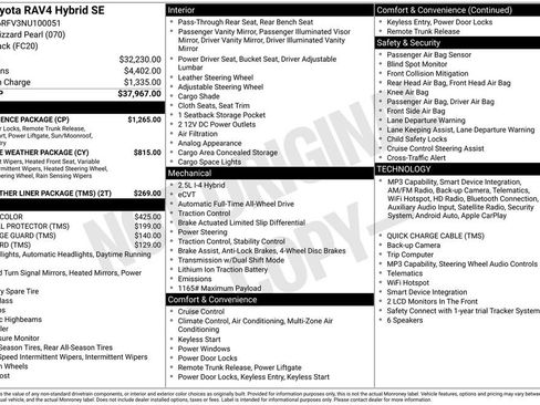 Used 2022 Toyota RAV4 SE w/ Convenience Package AWD/4WD image 13