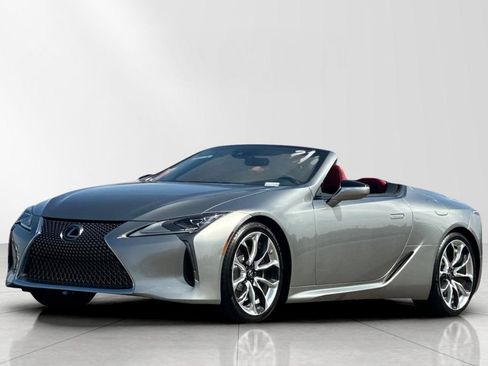 Certified 2021 Lexus LC 500 Convertible w/ Touring Package RWD image 3