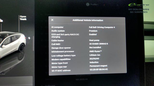 Used 2025 Tesla Model Y Performance AWD/4WD image 55