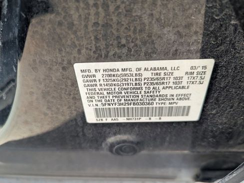 Used 2015 Honda Pilot LX image 17
