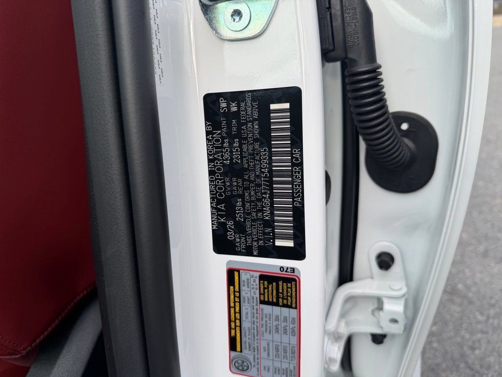 New 2026 Kia K5 GT-Line w/ GT-Line Red Interior Package FWD image 34