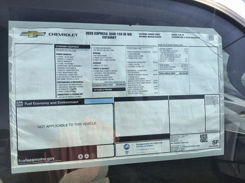 New 2025 Chevrolet Express 3500 w/ Power Convenience Package image 35