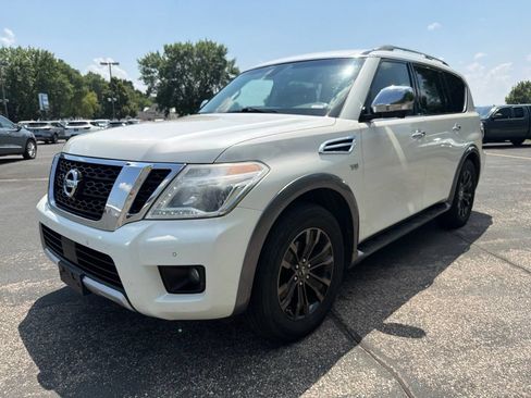 Used 2017 Nissan Armada Platinum w/ Captain Seat Package AWD/4WD image 3