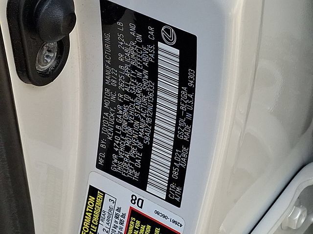Certified 2022 Lexus ES 350 w/ Premium Package FWD image 27