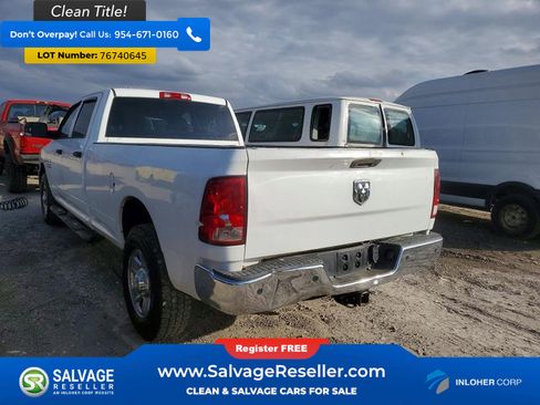 Used 2015 RAM 2500 Tradesman w/ Chrome Appearance Group RWD image 3