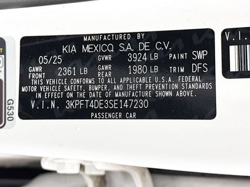 Certified 2025 Kia K4 FWD image 34