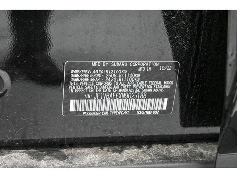 Used 2022 Subaru WRX Premium image 48