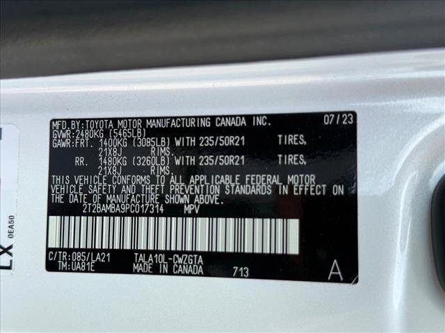 Used 2023 Lexus RX 350 FWD w/ Cold Area Package image 21