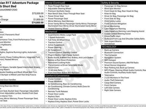 Used 2022 Rivian R1T Adventure AWD/4WD image 6