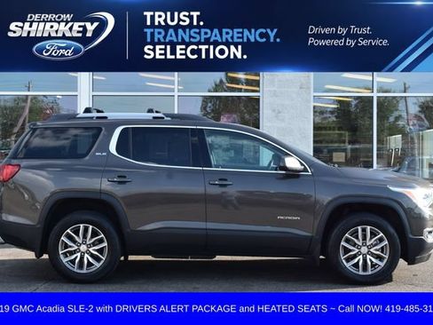 Used 2019 GMC Acadia SLE w/ Driver Alert Package I AWD/4WD image 3