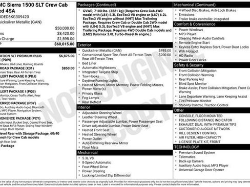 Used 2019 GMC Sierra 1500 SLT image 38