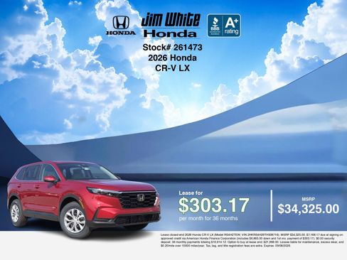 New 2026 Honda CR-V LX image 3