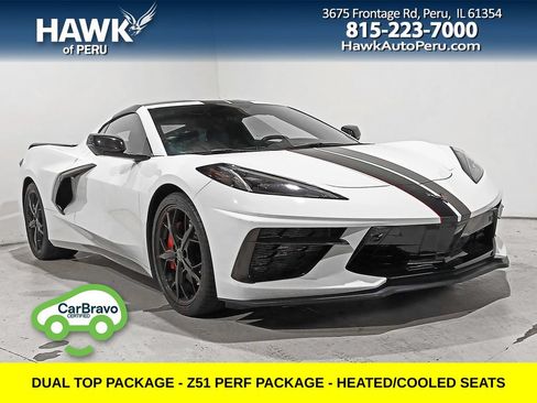 Used 2020 Chevrolet Corvette Stingray Premium Cpe w/ 3LT Preferred Equipment Group RWD image 1