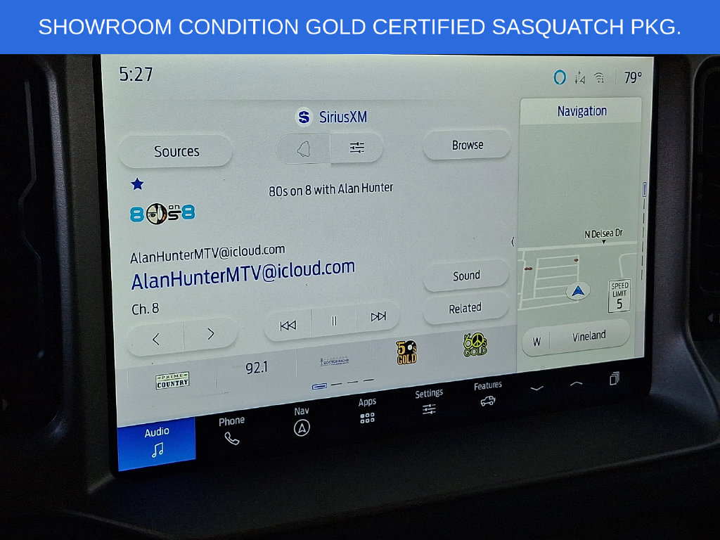 Used 2025 Ford Bronco Outer Banks w/ Sasquatch Package AWD/4WD image 17