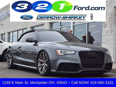 Used 2015 Audi RS 5 Cabriolet w/ Black Optic Plus Package