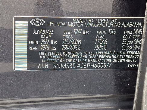 Used 2023 Hyundai Santa Fe SEL w/ Premium Package AWD/4WD image 27