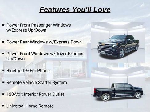 Used 2024 Chevrolet Silverado 1500 High Country w/ High Country Premium Package AWD/4WD image 27